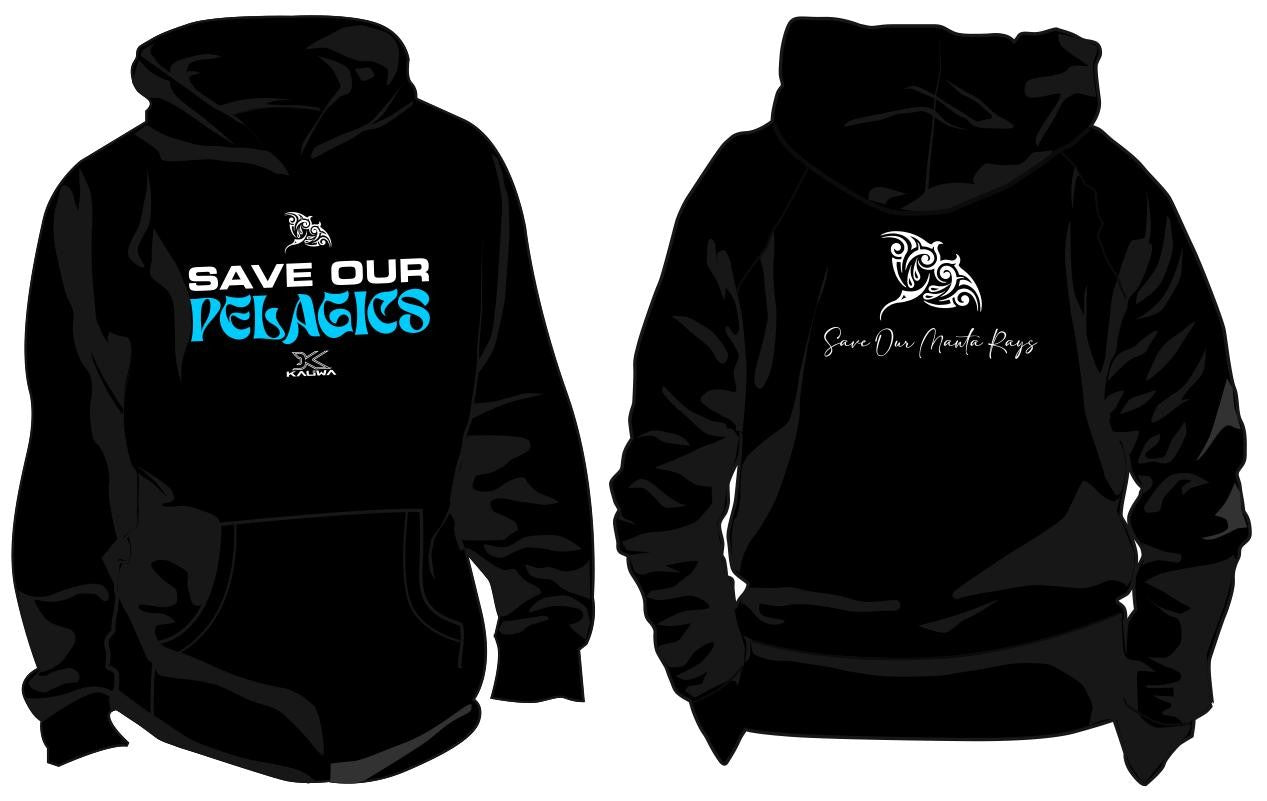 Save Our Manta Rays Unisex Hoodie