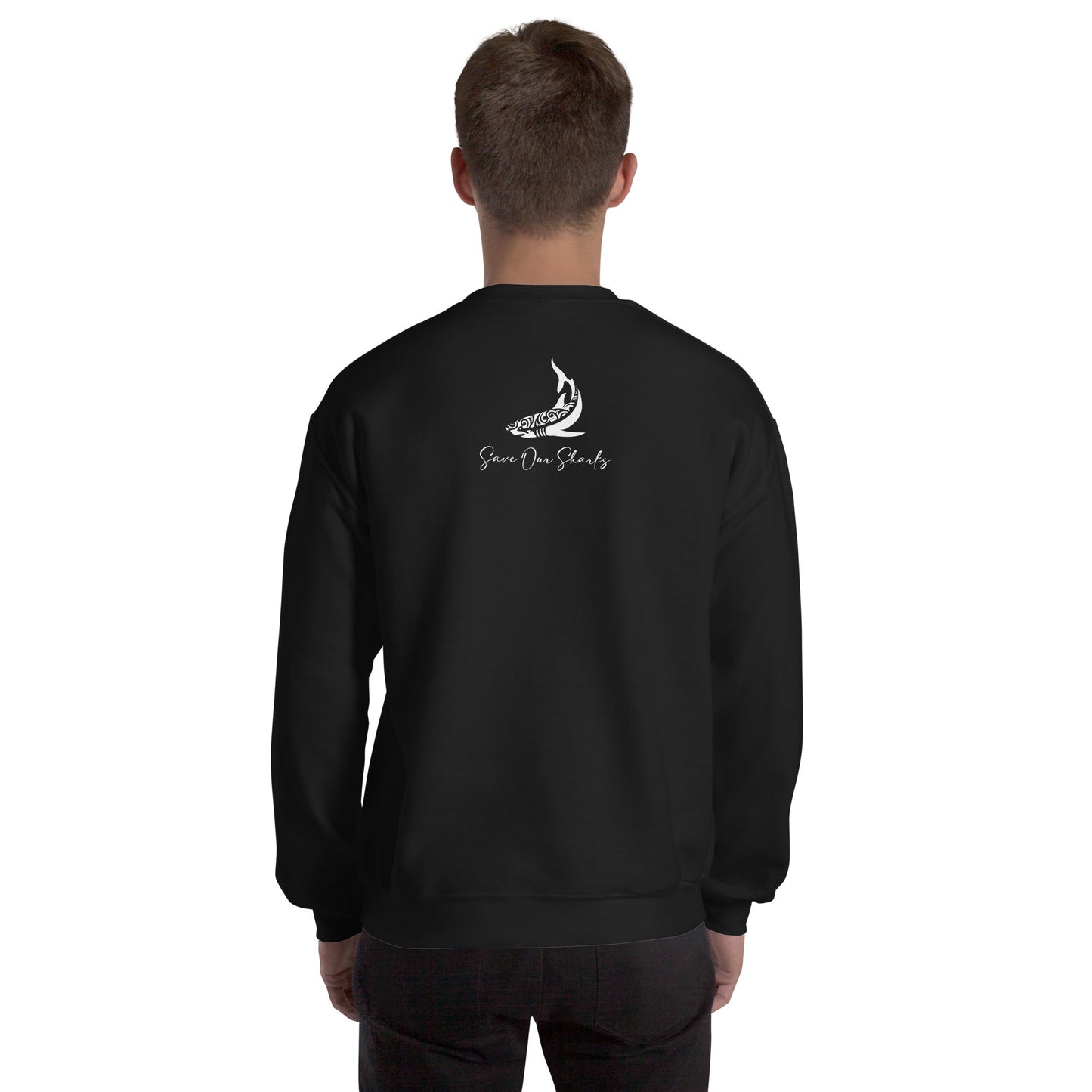 Save Our Sharks Unisex Long Sleeve Round Neck
