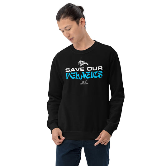 Save Our Dolphins Unisex Long Sleeve Round Neck